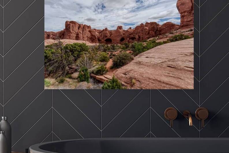 Cove Of Caves Utah by Jennifer White