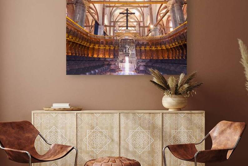 Venice Chiesa del Angelo Raffaele Church Interior by Norma Brandsberg Photography