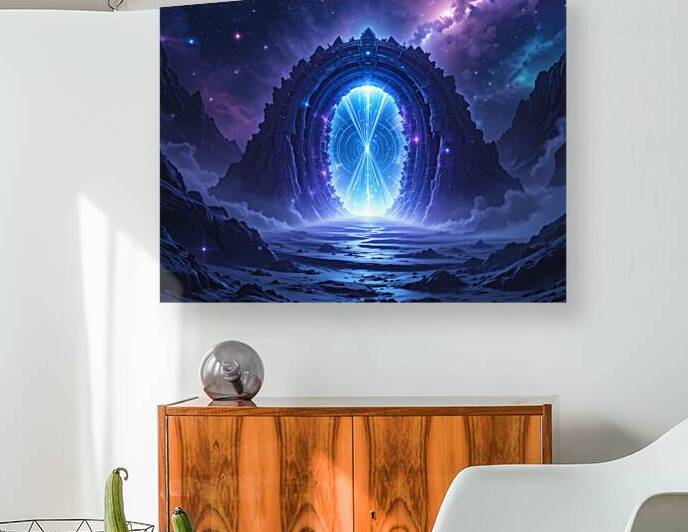 Galactic Passage by NAOUAL HESSOUNI