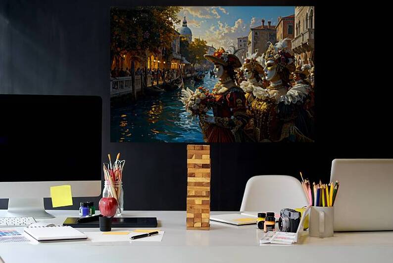 Venice Carnival 8 by Bob Tamburello