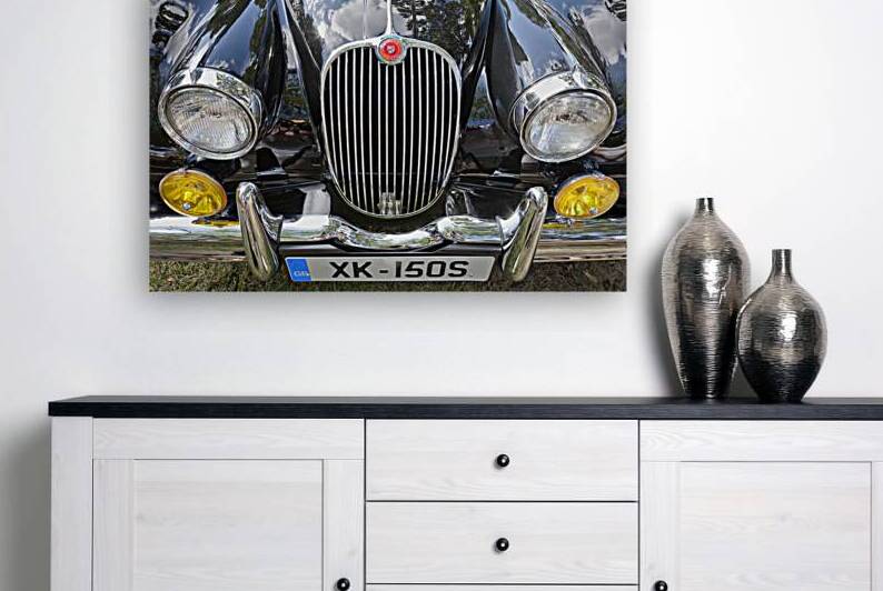 1955 Black XK 140 MC OTS X1 3 by Rich Franco