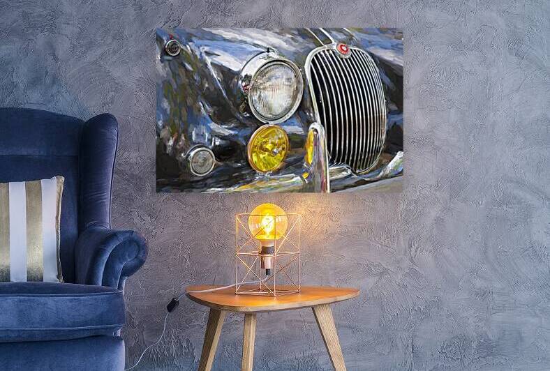 1955 Black XK 140 MC OTS X1 10 by Rich Franco