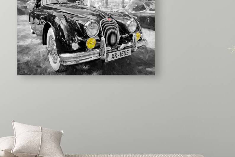 1955 Black XK 140 MC OTS X1 11 by Rich Franco