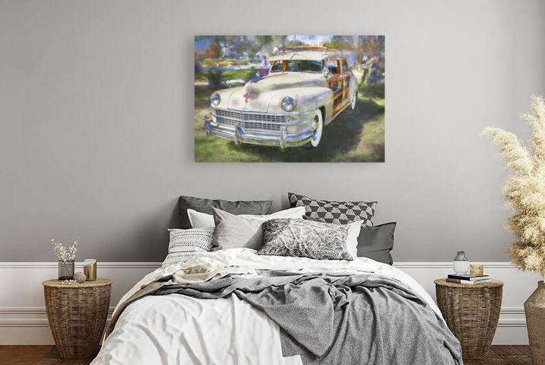 1947 Tan Chrysler Town And Country Sedan 4 Door X1 5 by Rich Franco