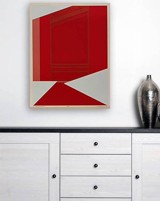 Red Structure by Tony Tascona OC LLD RCA LLD 1926 2006