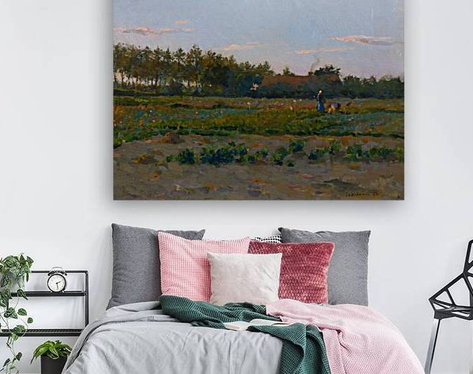 Champ De Coqueliquots [1884] by Henri Le Sidaner [1862–1939] by MyCozyFineArt