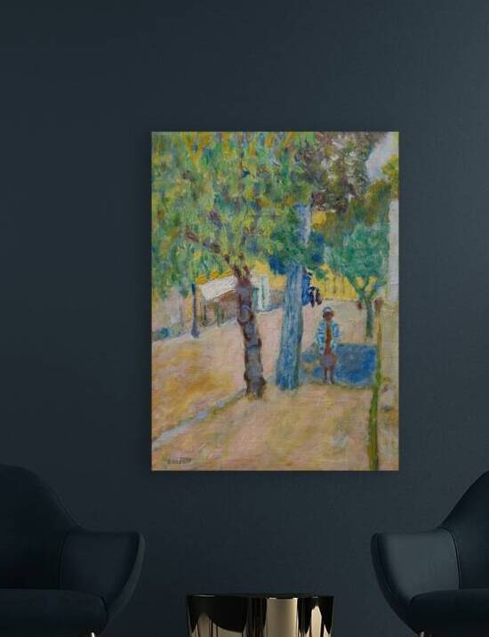 Personnage Sous Un Arbre [circa 1925] by Pierre Bonnard [1867–1947] by MyCozyFineArt