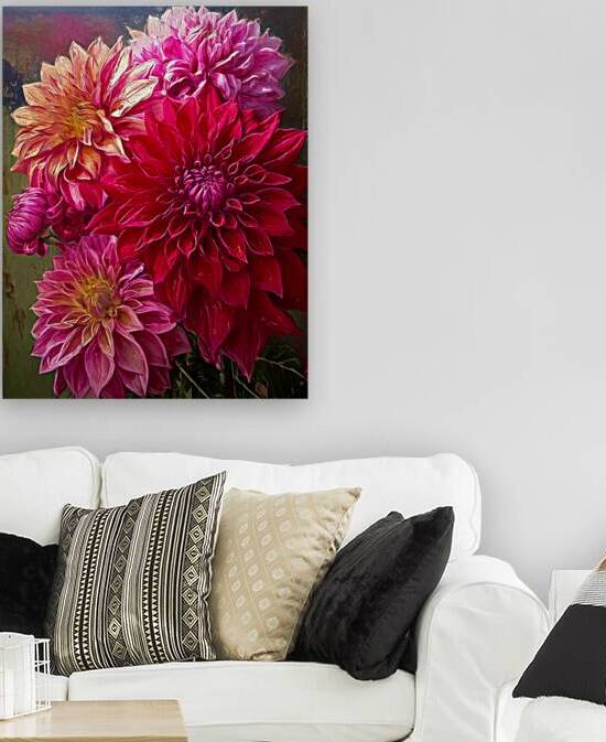 Family of Lovely Dahlias by Thea Menagh