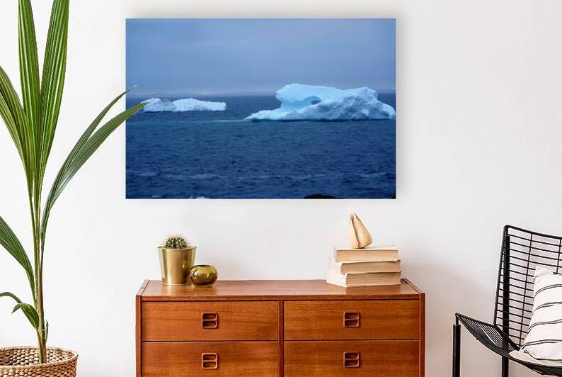 Boat Harbour ice bergs by Dustin Carroll