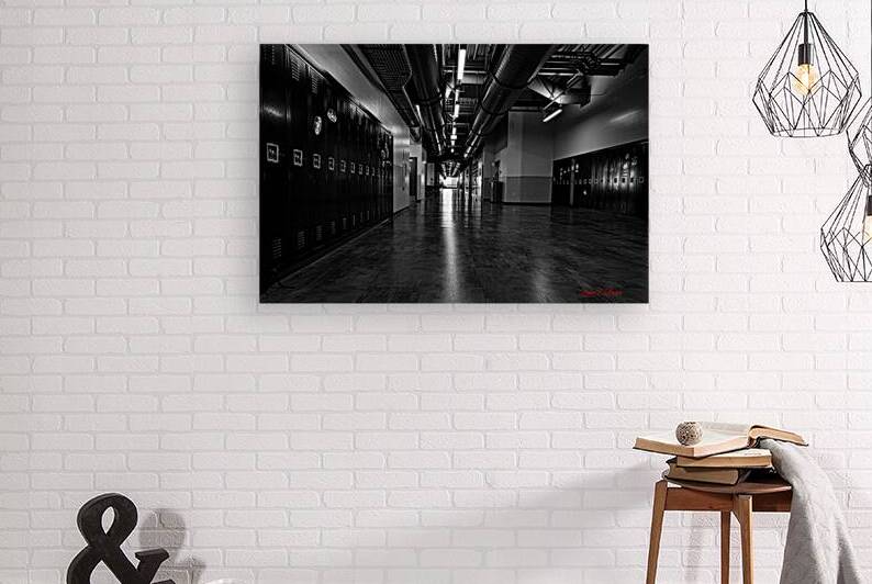 Empty Hallway by Bruce Brown