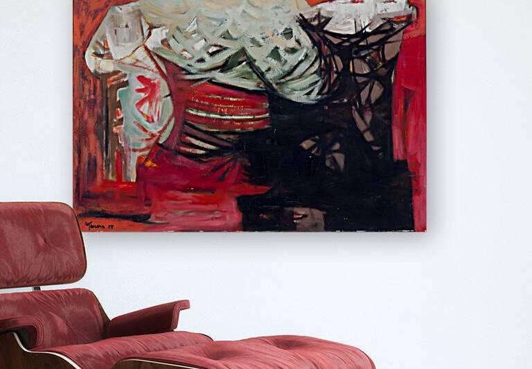 Habitat   1958    O:26.5 x 39 by Tony Tascona OC LLD RCA LLD 1926 2006