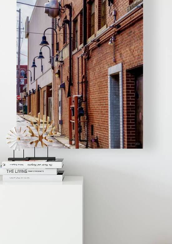 Old Brick Building Walls Springfield by Jennifer White