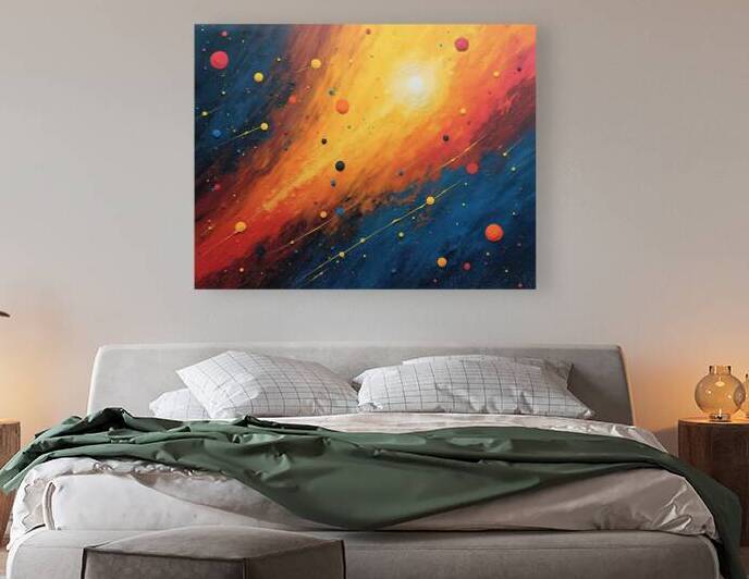 Astral Rhapsody: Sphere Shower   GIA2501 0432 OIL by JordiCarrio