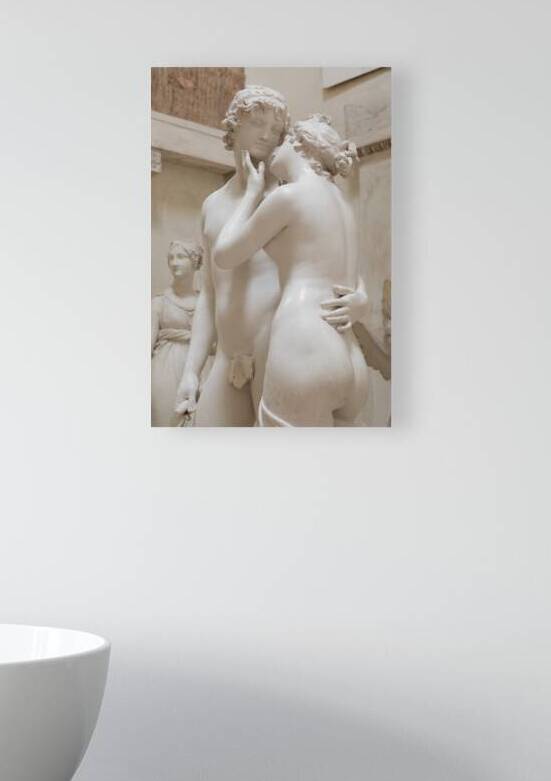 Venus and Adonis by sculptor Antonio Canova 1794   plaster by Paolo Modena