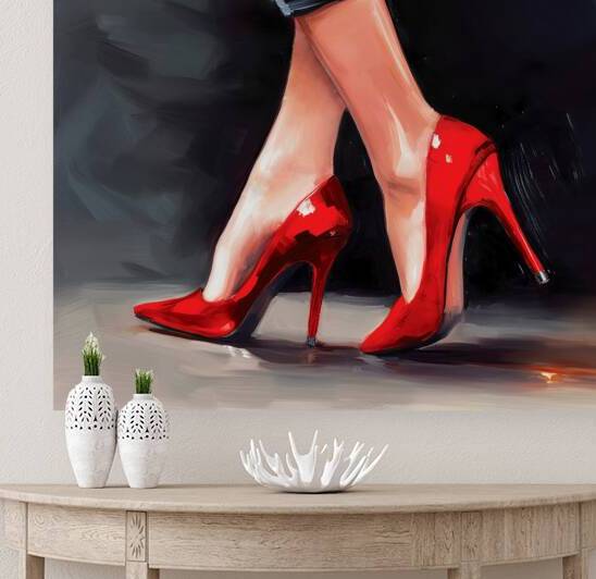 Red High Heels by AWBDesigns