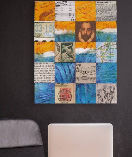 Paper Quilt 2 by Carl Johengen