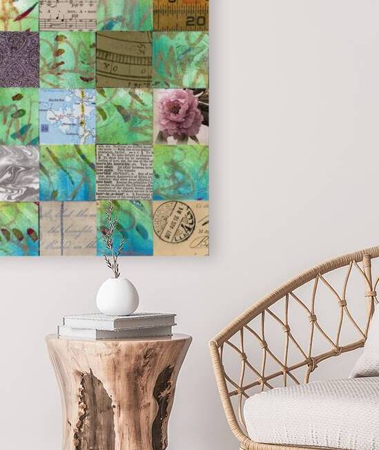 Paper Quilt 4 by Carl Johengen