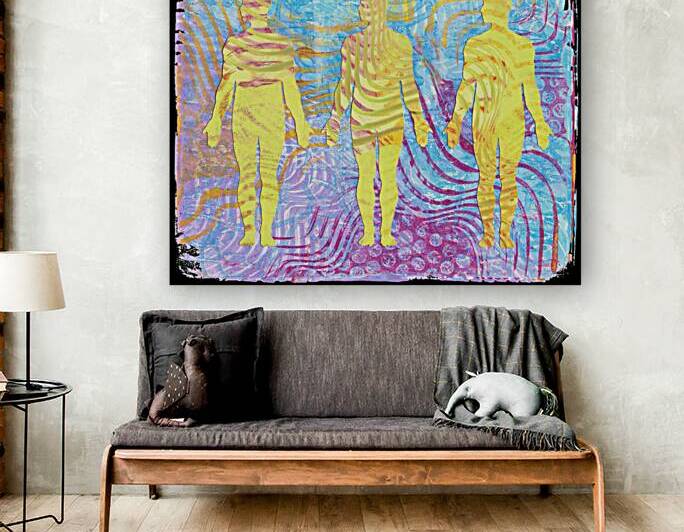 Green Man Group by Carl Johengen