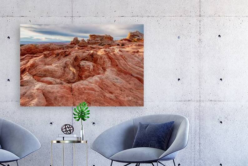 Swirls And Mounds Of White Pocket by Jennifer White