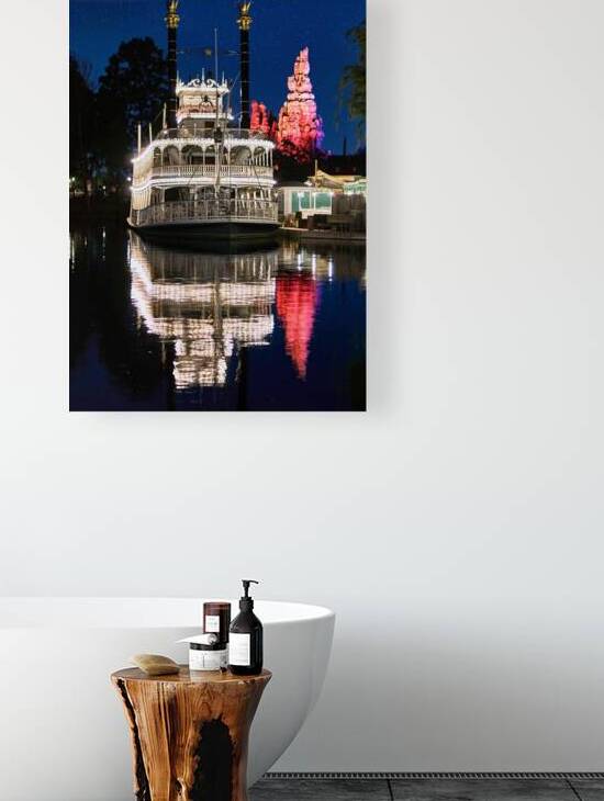 Riverboat Night Reflections by Ryan Cameron