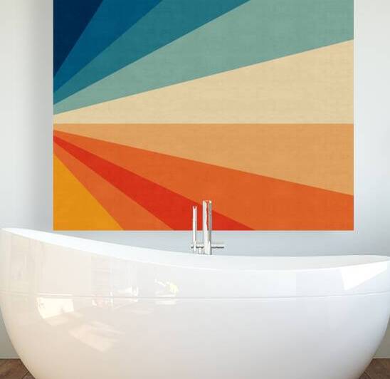 Expressive geometric art 17 by Vitor Costa