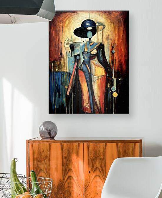 Tiny Head and Big Hat by Thea Menagh