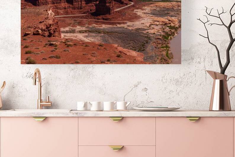 Hite Overlook View Of Highway by Jennifer White