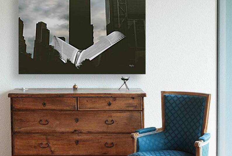 The Oculus New York City  by By:Zo Art Print Collection   by Maria Desnoyers