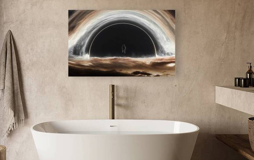 Man on the Moon - Into the Void by Arte Exquisites