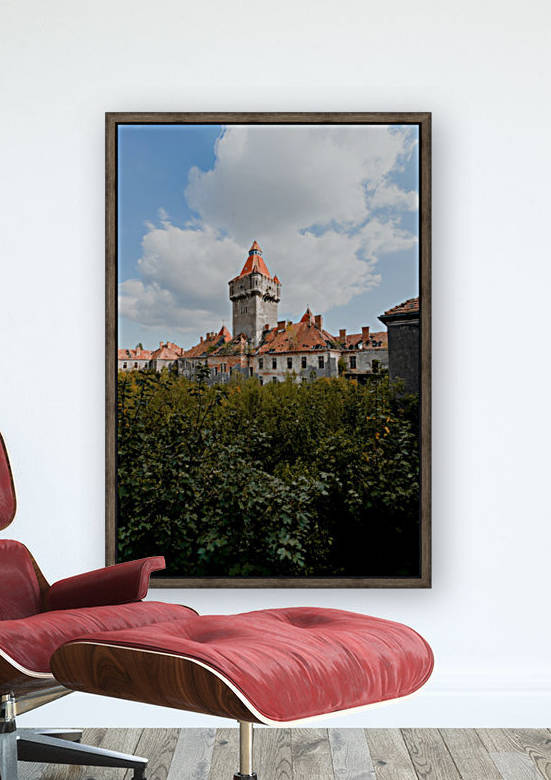 Abandoned Chateau Nature Overgrowing by Steve Ronin