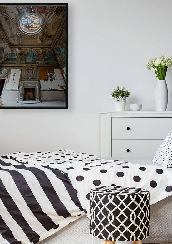 Abandoned Chateau FairyTale Dance Hall by Steve Ronin