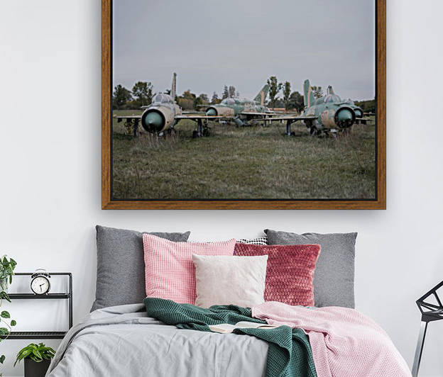 Abandoned Fighter Jet Graveyard by Steve Ronin