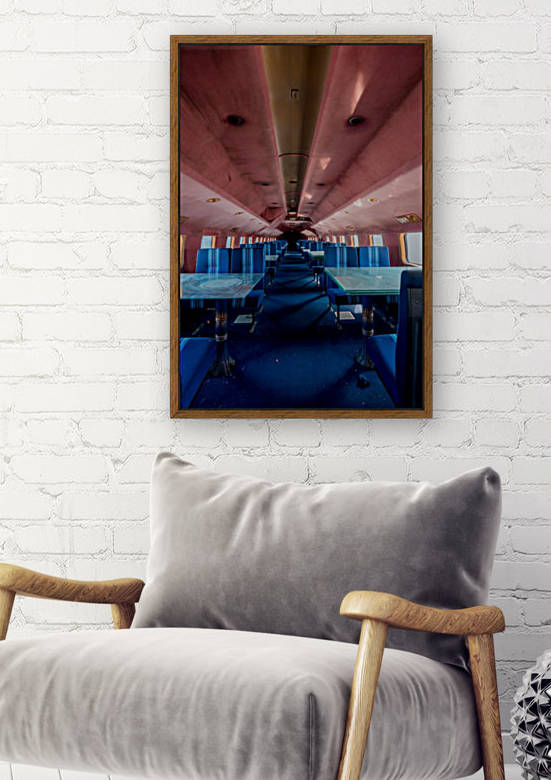 Abandoned Airplane Seats by Steve Ronin