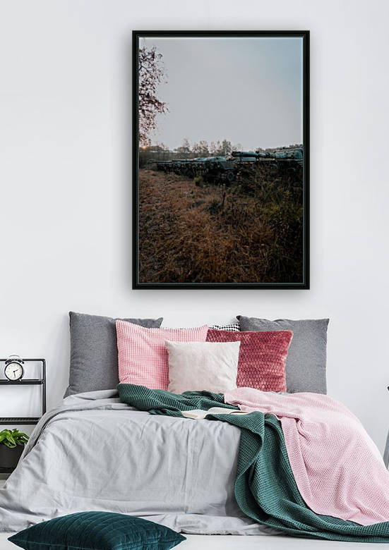 Abandoned Tank Graveyard by Steve Ronin