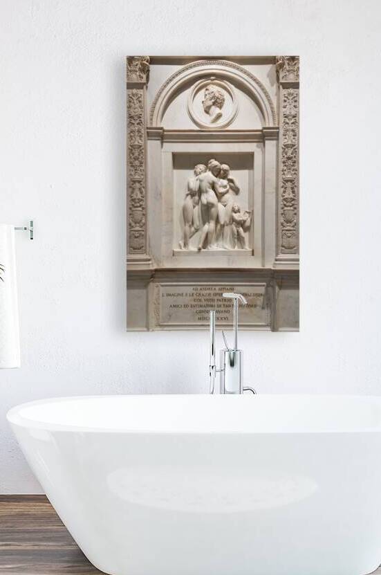 The Three Graces by sculptor Thorvaldsen. by Paolo Modena