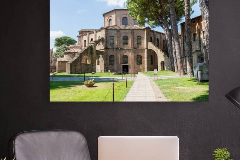 Ravenna Italy. San Vitale Basilica famous for the ancient mosa by Paolo Modena