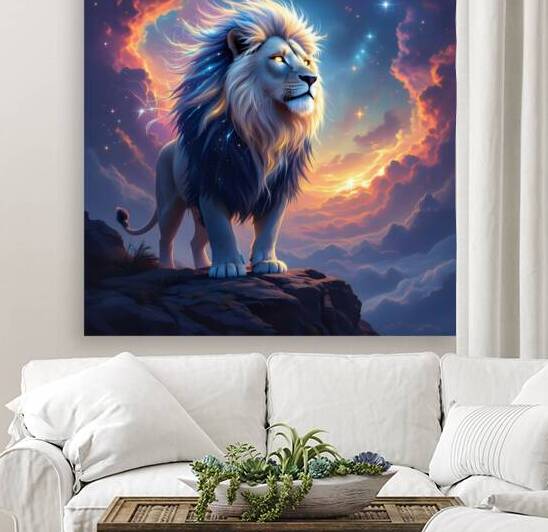 Terrestrial Lion by Mark Turley