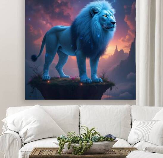 Pride Watch Lion by Mark Turley