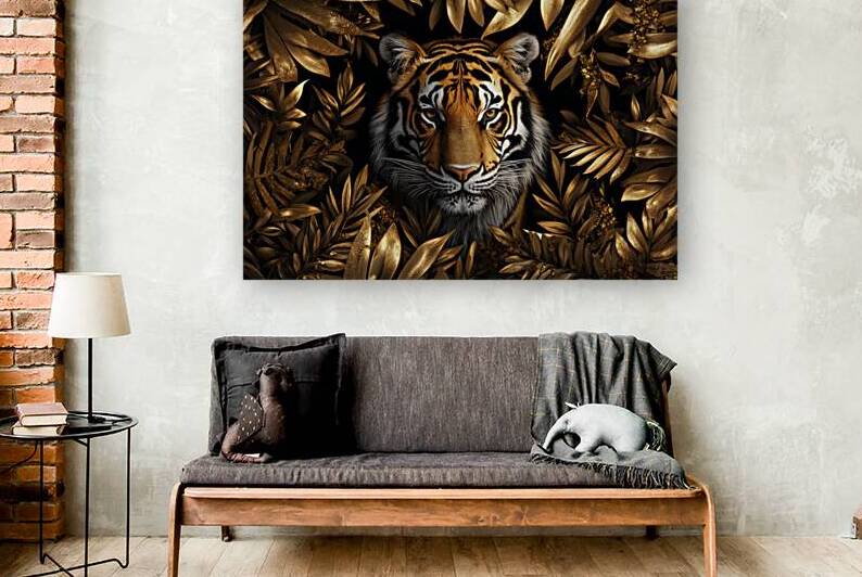 Majestic Gold - The Tigers Gaze by Arte Exquisites