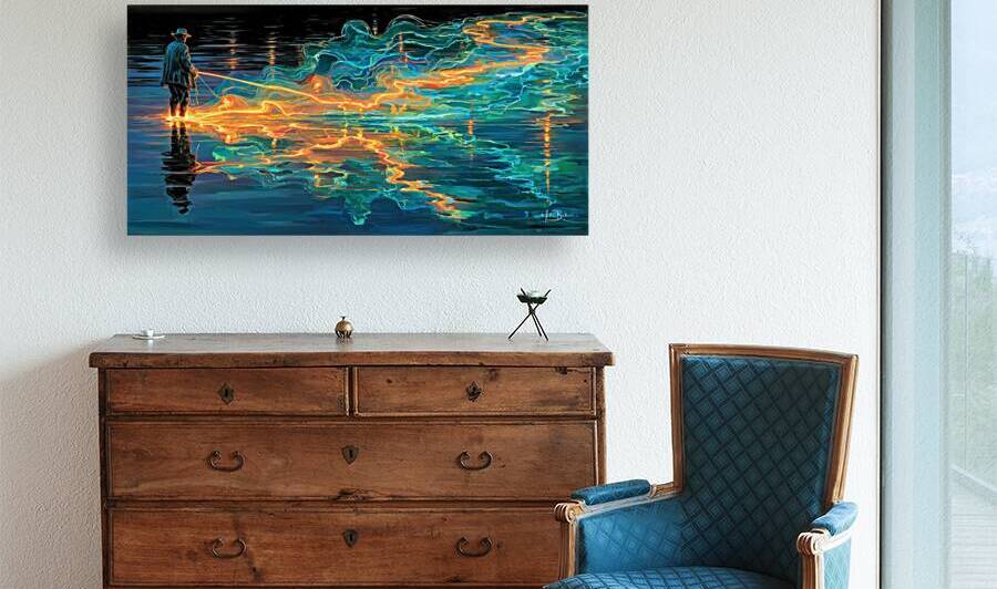 The Line Between Then and Now by Mike Baker