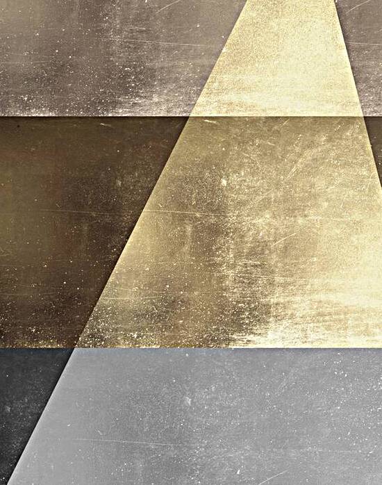 Gold and silver textures 12 by Vitor Costa