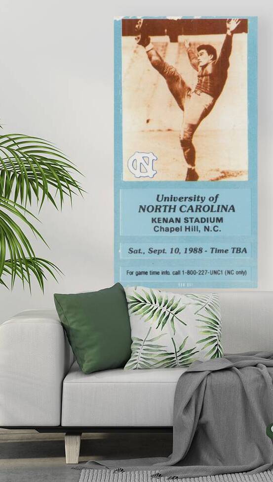 1988 Oklahoma Sooners at North Carolina Tar Heels by Row One Brand