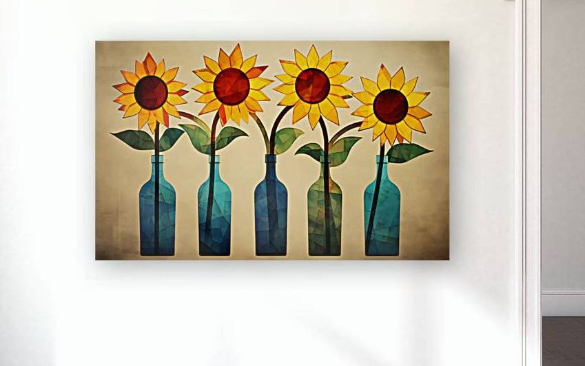 Hold The Line - Sunflower Row Art Prints by Savage Art Prints