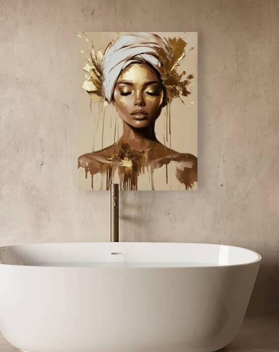 Gilded Grace - The Silence of Strength by Arte Exquisites