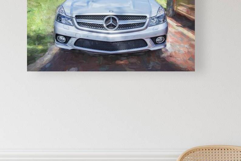 2009 Silver Mercedes Benz SL 550 Silver Arrow X1 10 by Rich Franco