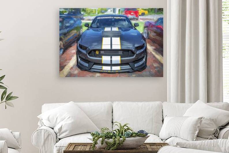 2016 Gray Ford Shelby Mustang GT350 X1 5 by Rich Franco