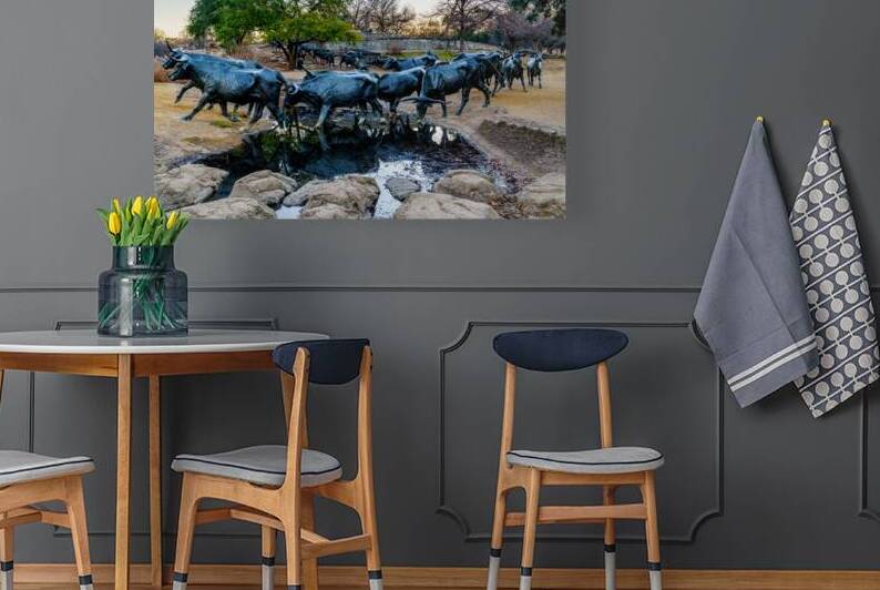 Dallas Bull Run Creek Crossing by Jennifer White