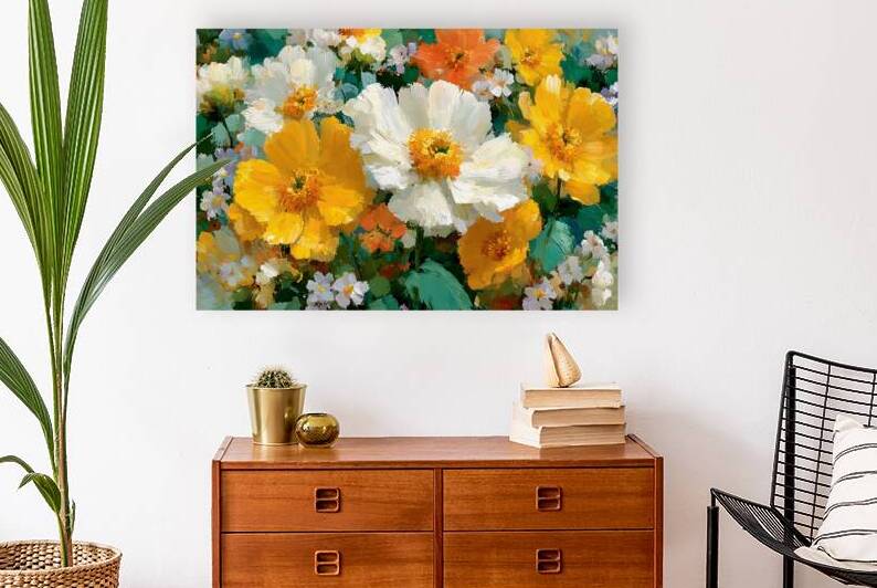 Fleurs Elegantes - Elegant Blooms - Classic Floral Art Prints by Savage Art Prints