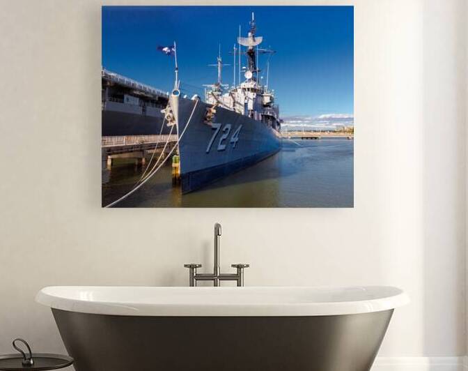 USS Laffey 724 Destroyer by Norma Brandsberg Photography