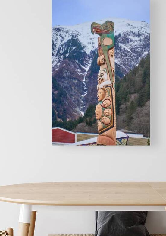 Juneau Totem Pole by Ryan Cameron
